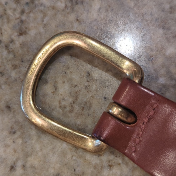 Leather Man Men’s Canoe Canvas and Leather Belt Size 38 - Picture 7 of 9